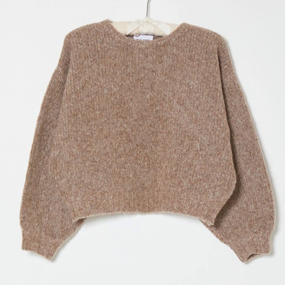 Atelier Delphine alpaca balloon sleeve sweater